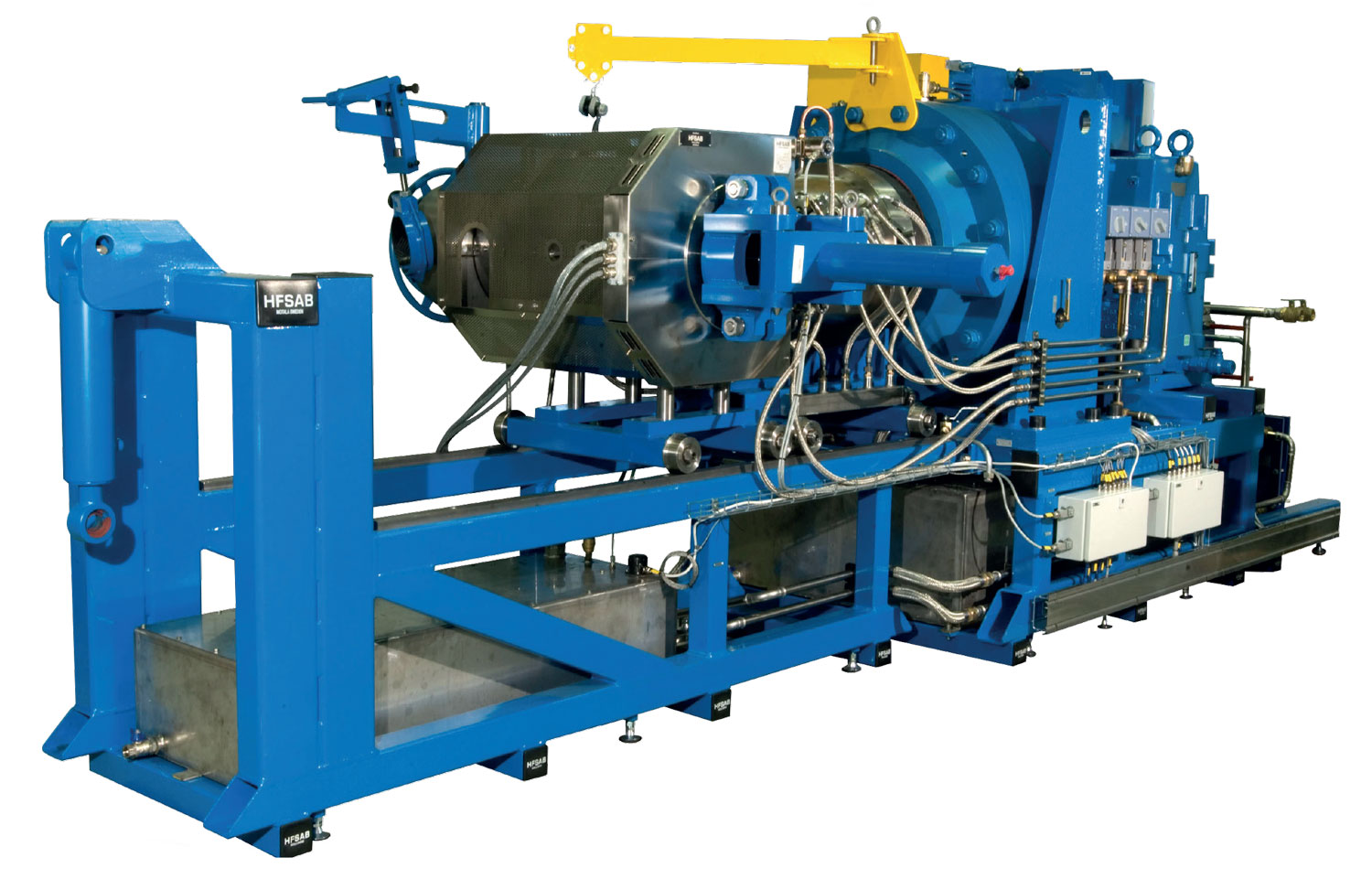 HFSAB Products continuous lead extruder machines for cable stripping